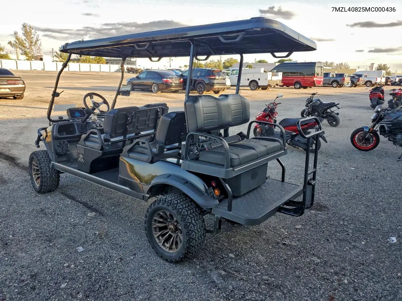 2021 Yamaha Golf Cart - Golf Cart VIN: 7MZL40825MC000436 Lot: 74706815