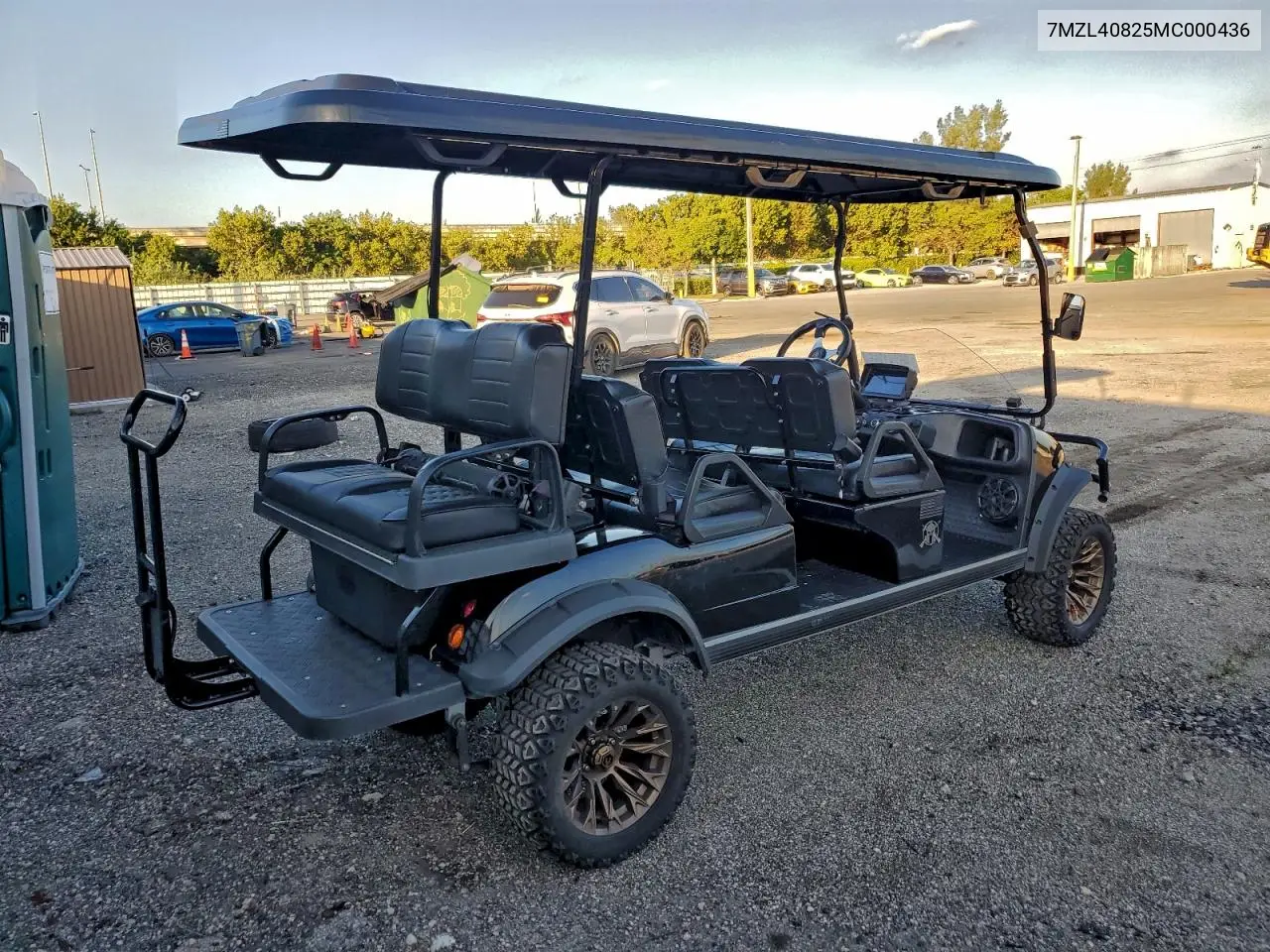 2021 Yamaha Golf Cart - Golf Cart VIN: 7MZL40825MC000436 Lot: 74706815