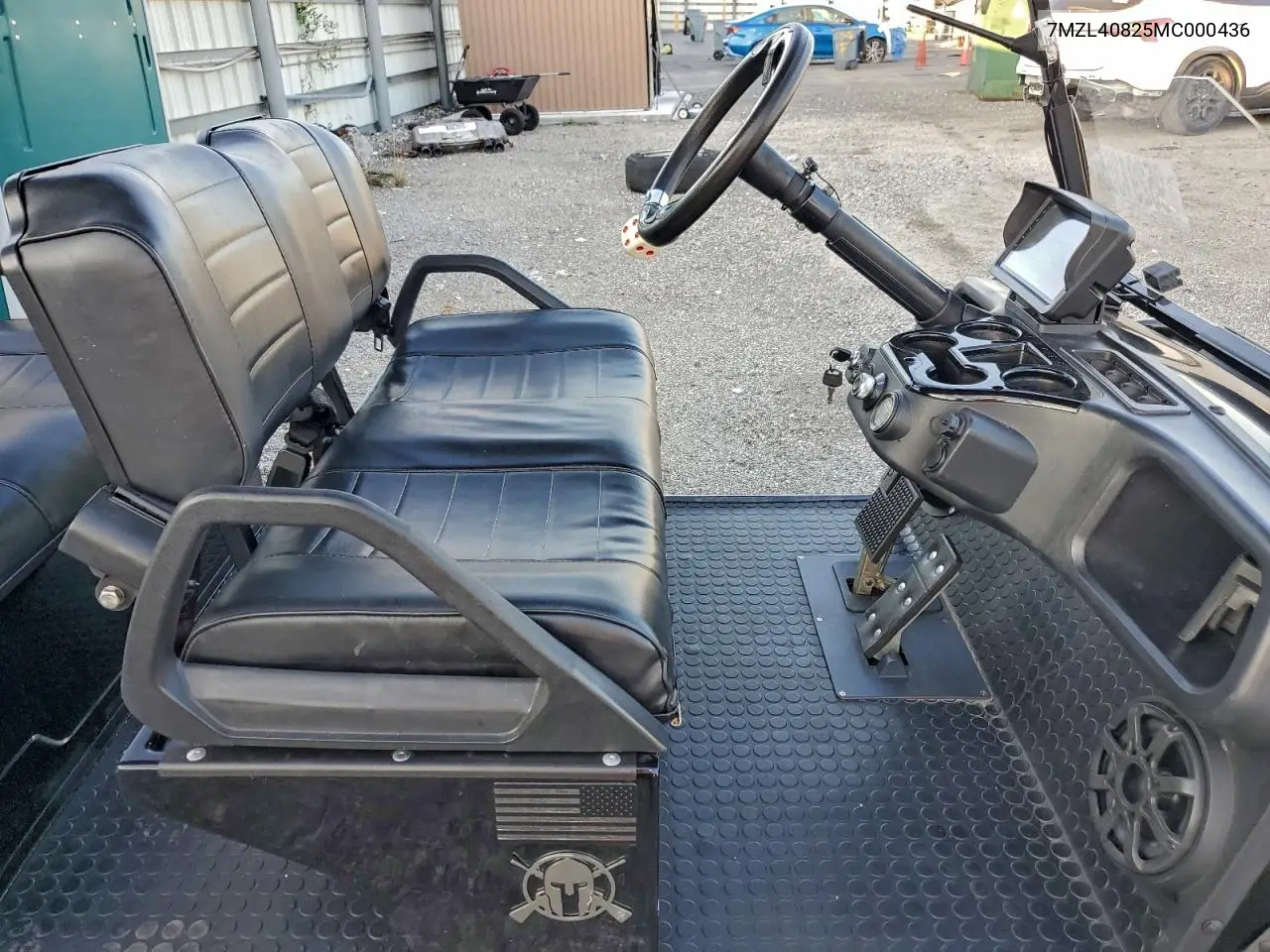 2021 Yamaha Golf Cart - Golf Cart VIN: 7MZL40825MC000436 Lot: 74706815