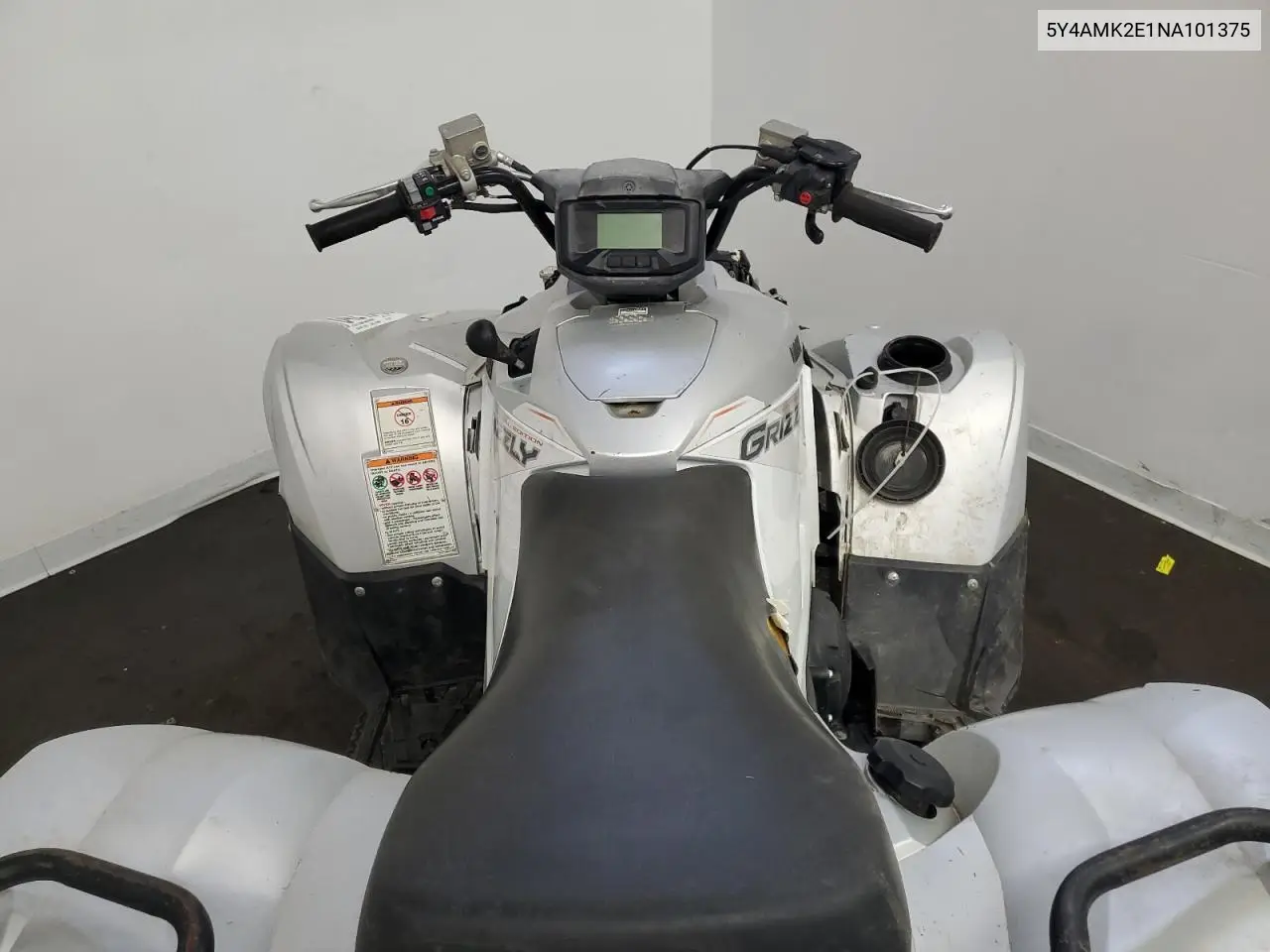 2022 Yamaha Yfm700 G VIN: 5Y4AMK2E1NA101375 Lot: 64218455