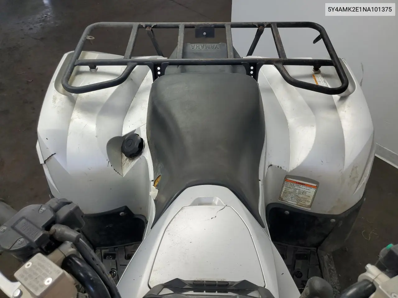 2022 Yamaha Yfm700 G VIN: 5Y4AMK2E1NA101375 Lot: 64218455
