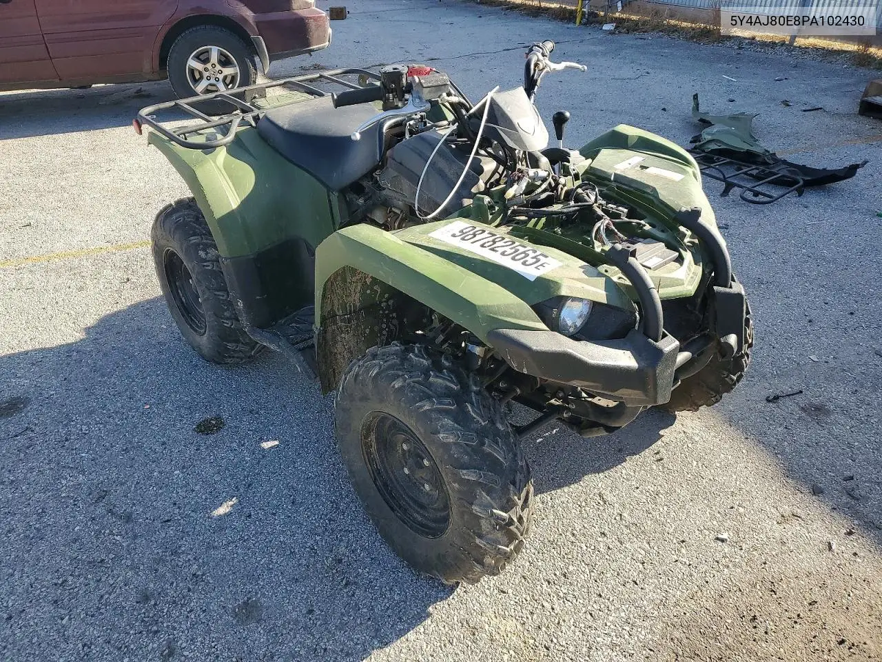 2023 Yamaha Yfm450 K Atv VIN: 5Y4AJ80E8PA102430 Lot: 98782565