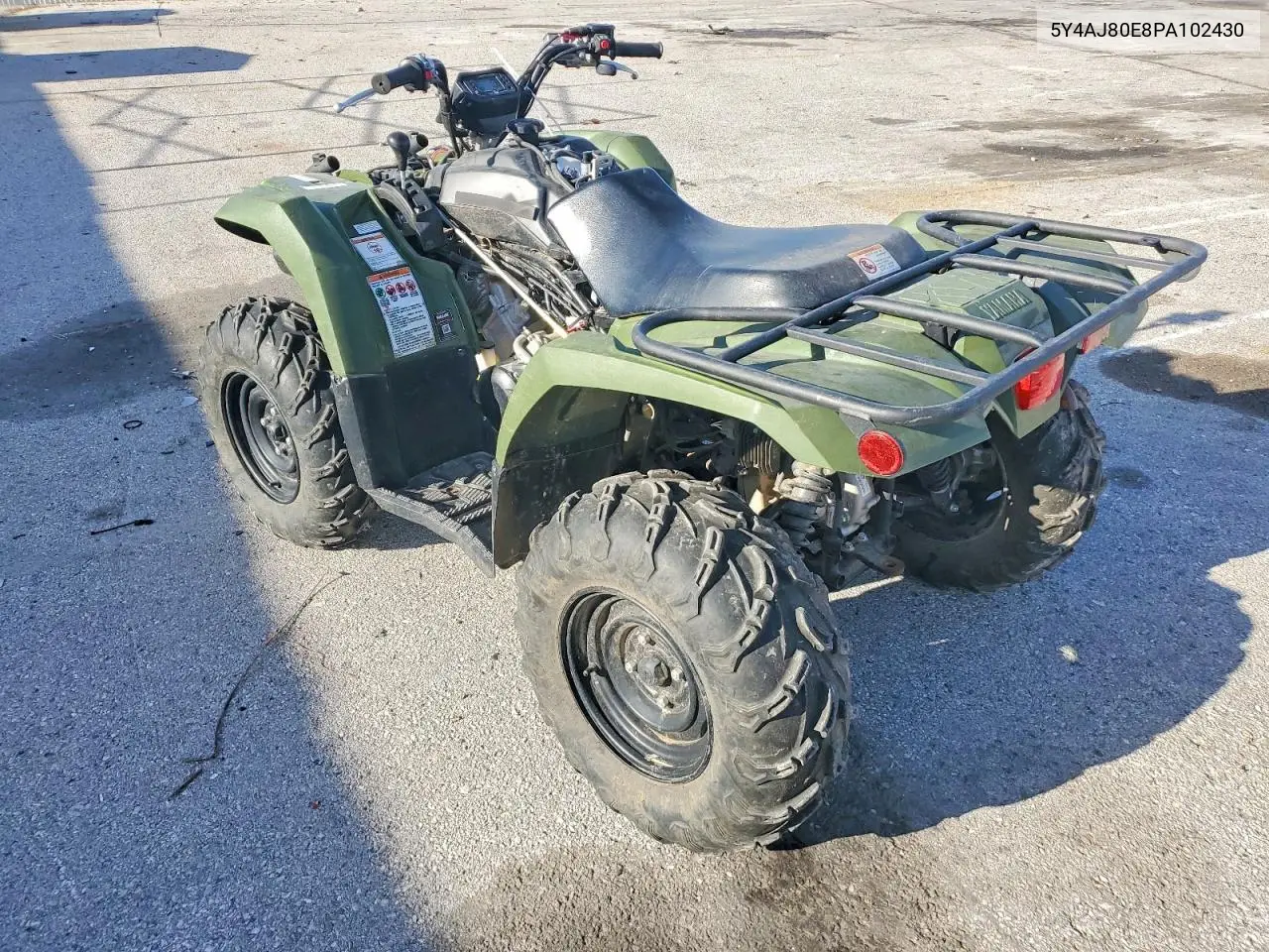 2023 Yamaha Yfm450 K Atv VIN: 5Y4AJ80E8PA102430 Lot: 98782565