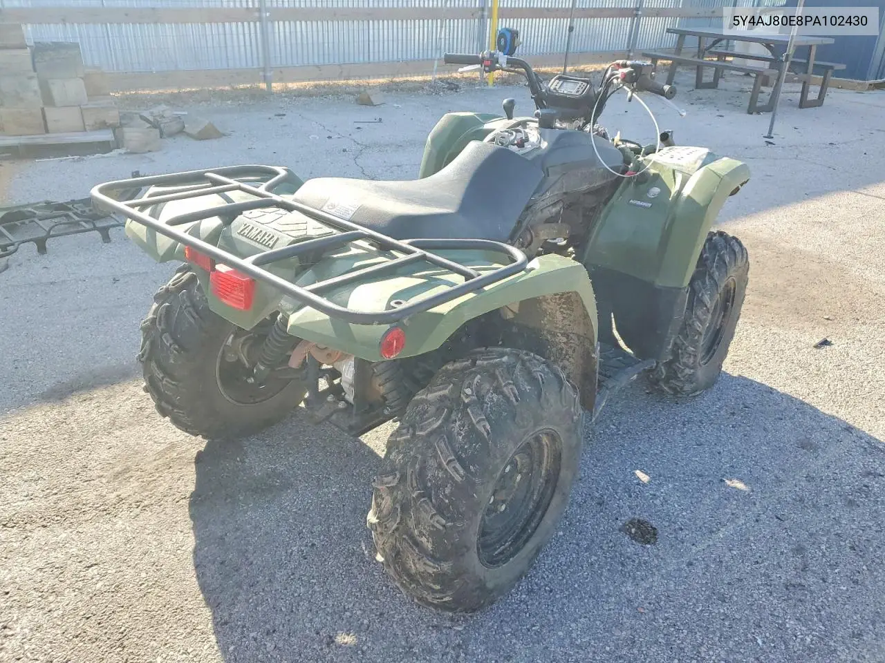 2023 Yamaha Yfm450 K Atv VIN: 5Y4AJ80E8PA102430 Lot: 98782565