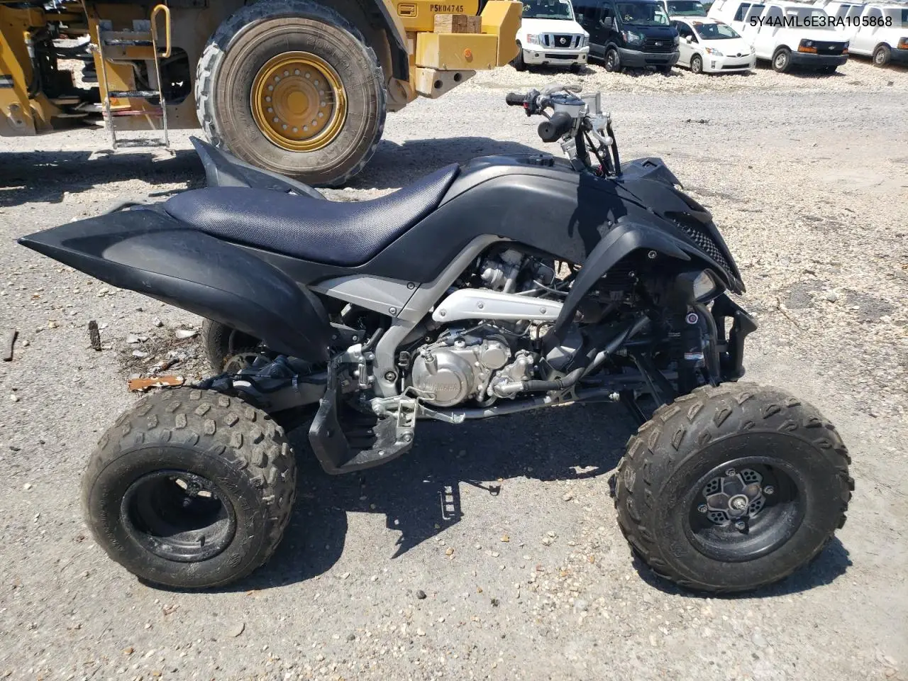 2024 Yamaha Yfm700 R VIN: 5Y4AML6E3RA105868 Lot: 49553346