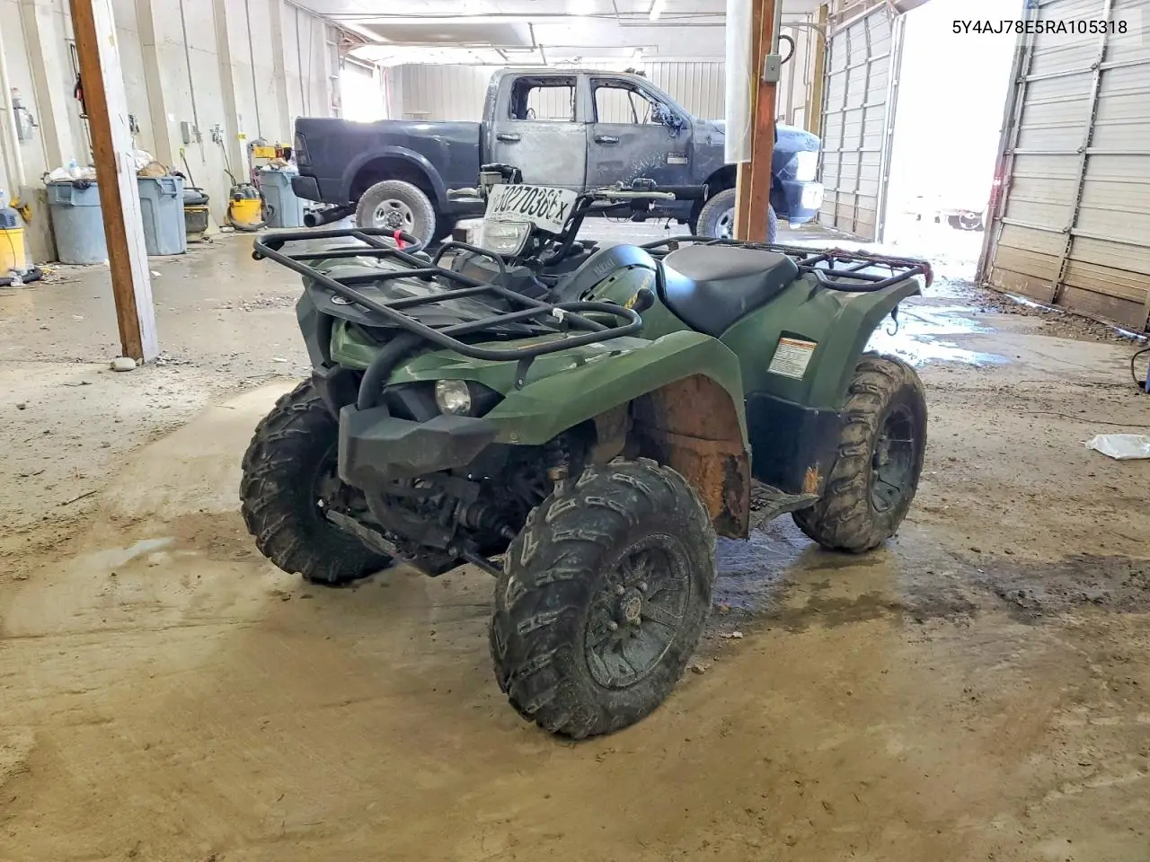 2024 Yamaha Yfm450 Atv VIN: 5Y4AJ78E5RA105318 Lot: 50270366