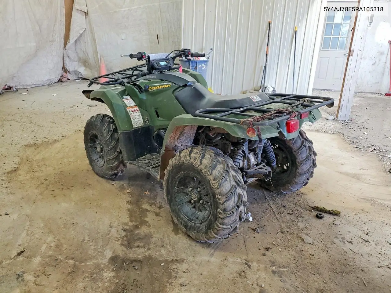 2024 Yamaha Yfm450 Atv VIN: 5Y4AJ78E5RA105318 Lot: 50270366