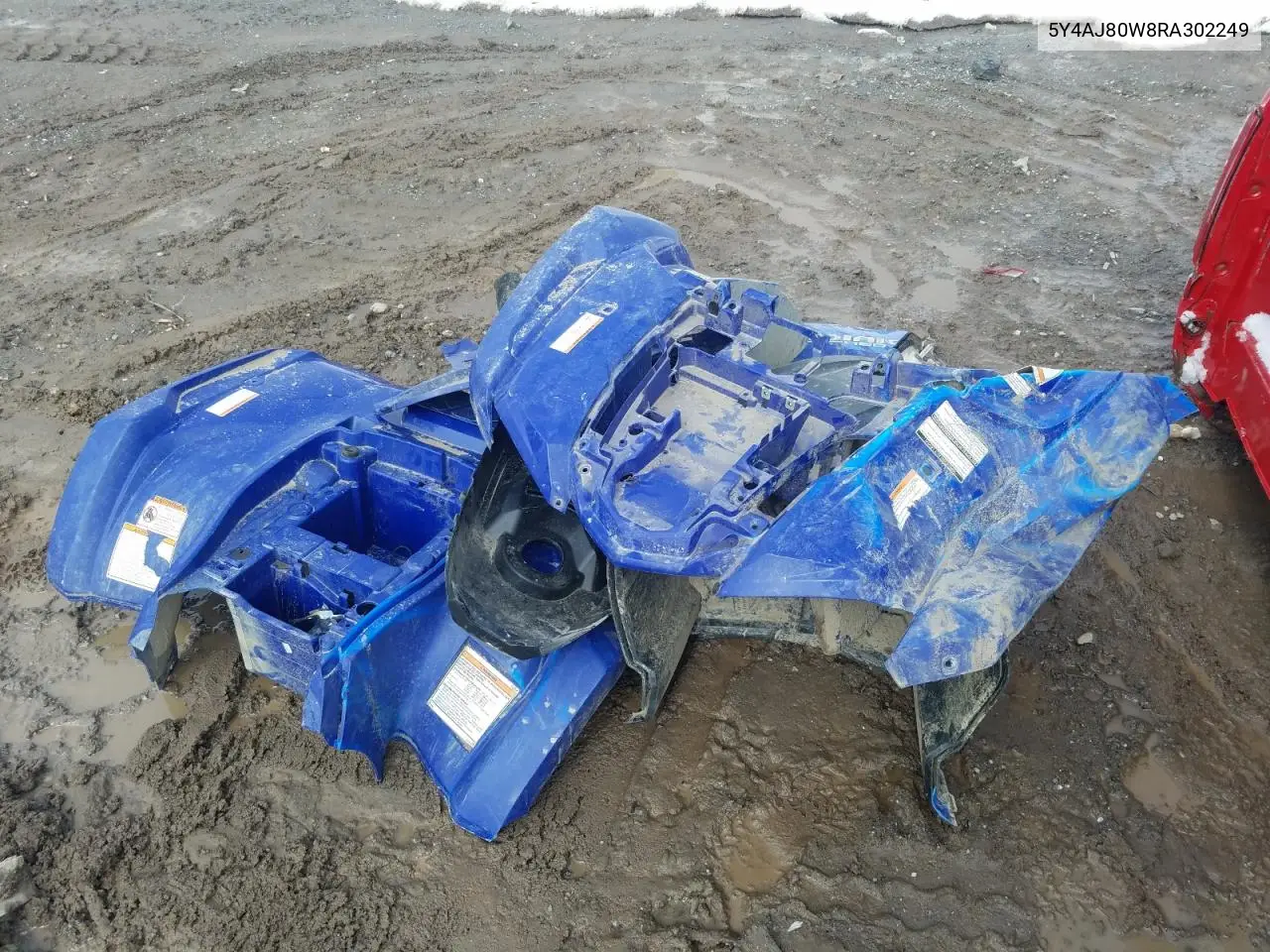 2024 Yama Atv VIN: 5Y4AJ80W8RA302249 Lot: 52402685