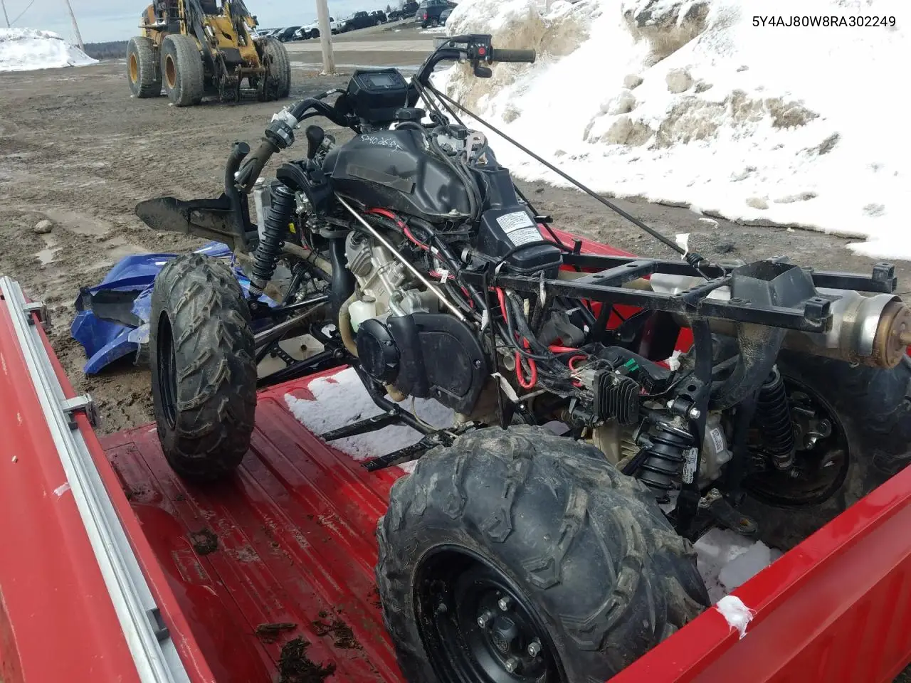 2024 Yama Atv VIN: 5Y4AJ80W8RA302249 Lot: 52402685