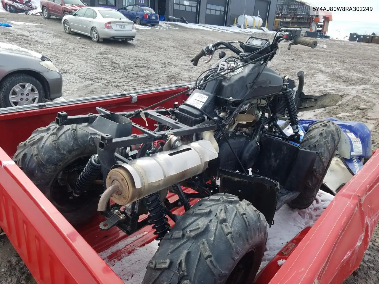 2024 Yama Atv VIN: 5Y4AJ80W8RA302249 Lot: 52402685