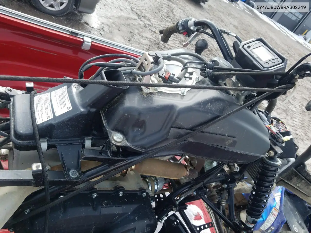 2024 Yama Atv VIN: 5Y4AJ80W8RA302249 Lot: 52402685