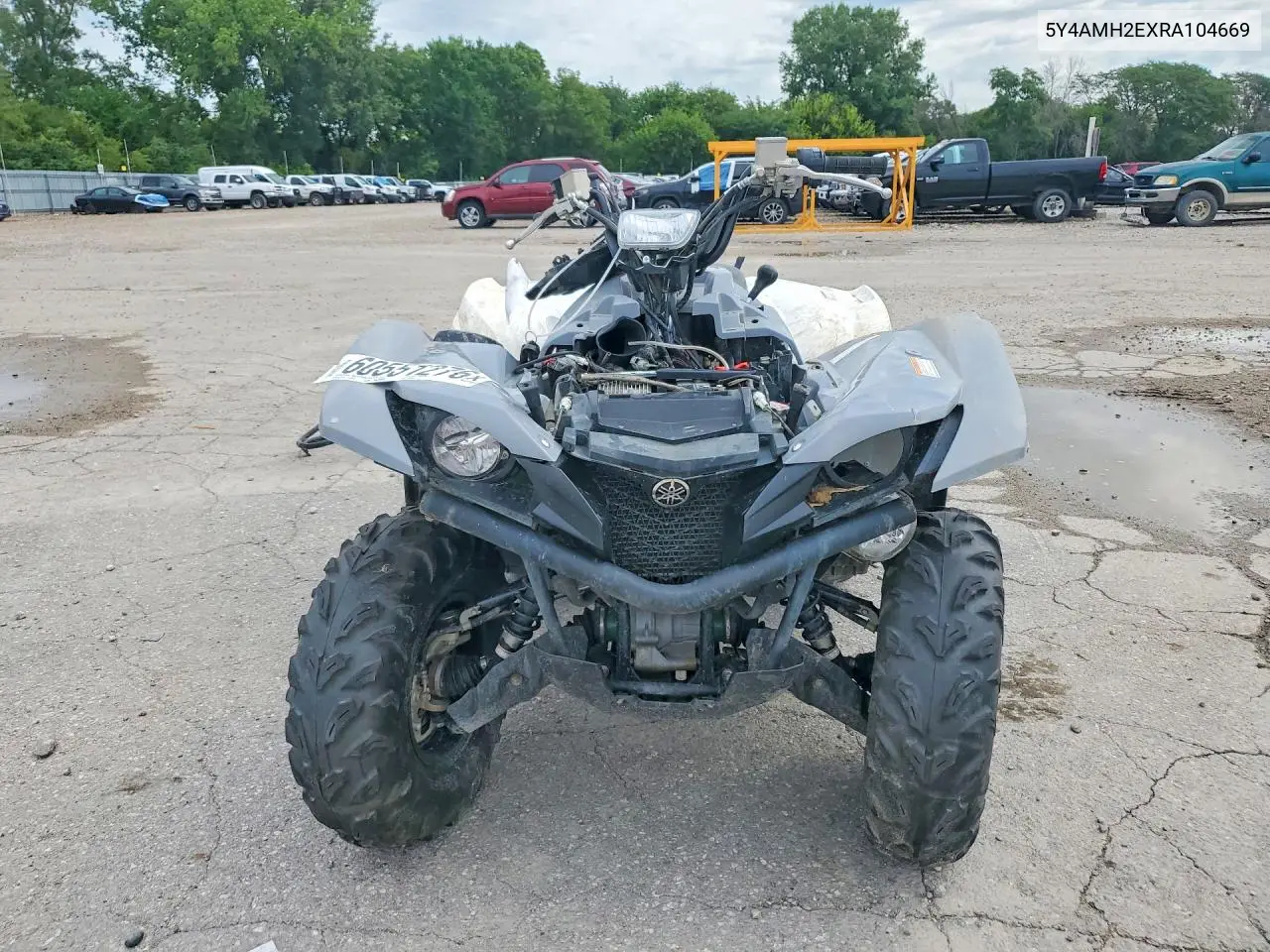 2024 Yamaha Yfm700 VIN: 5Y4AMH2EXRA104669 Lot: 60551276