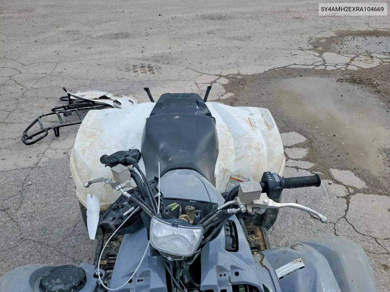 2024 Yamaha Yfm700 VIN: 5Y4AMH2EXRA104669 Lot: 60551276