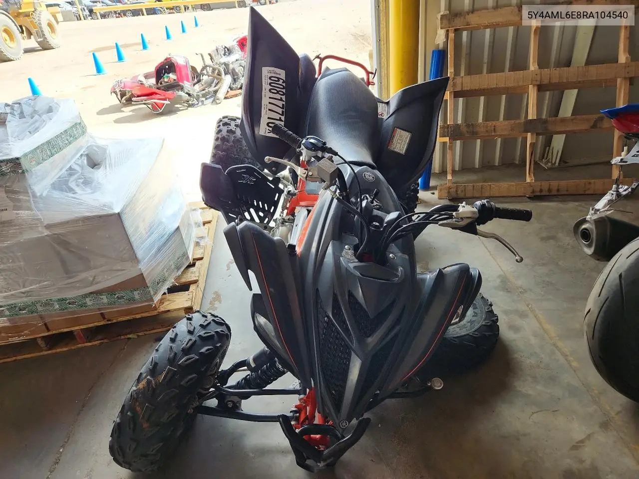 2024 Yamaha Yfm700 R VIN: 5Y4AML6E8RA104540 Lot: 60817716