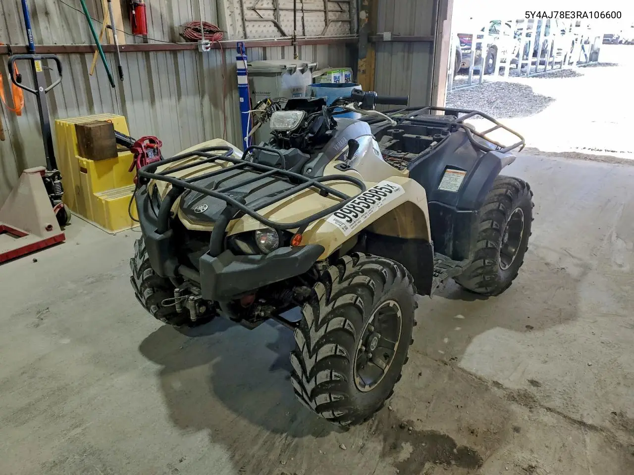 2024 Yamaha Yfm450 K Atv VIN: 5Y4AJ78E3RA106600 Lot: 99858985