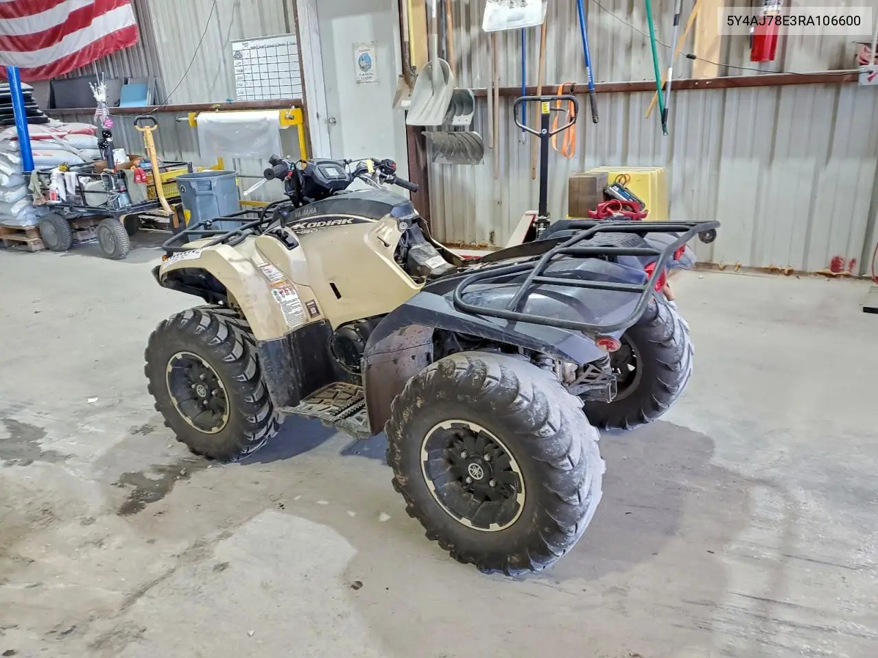 2024 Yamaha Yfm450 K Atv VIN: 5Y4AJ78E3RA106600 Lot: 99858985