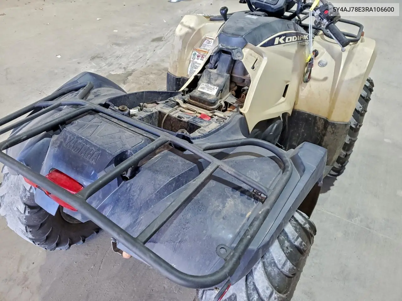 2024 Yamaha Yfm450 K Atv VIN: 5Y4AJ78E3RA106600 Lot: 99858985