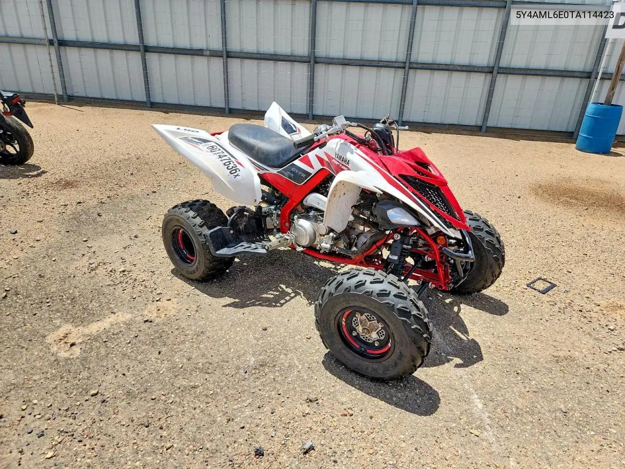 2026 Yamaha Raptor 700 Atv VIN: 5Y4AML6E0TA114423 Lot: 60747636