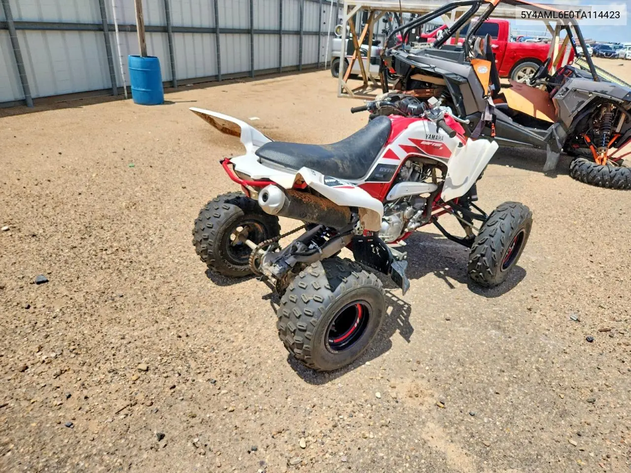 2026 Yamaha Raptor 700 Atv VIN: 5Y4AML6E0TA114423 Lot: 60747636