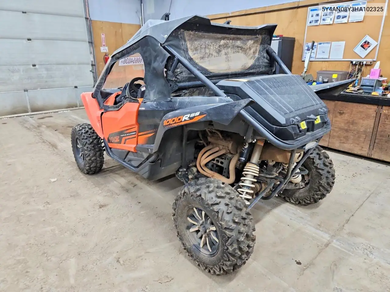 2017 Yamaha Yxz1000R Utility Vehicle VIN: 5Y4AN08Y3HA102325 Lot: 60654036
