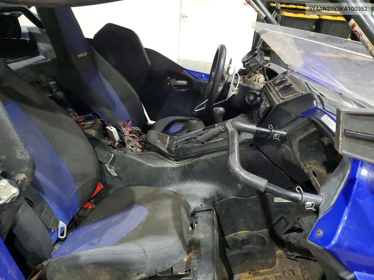 2019 Yamaha Yxz1000 Utility Vehicle VIN: 5Y4AN29Y3KA100852 Lot: 53748636