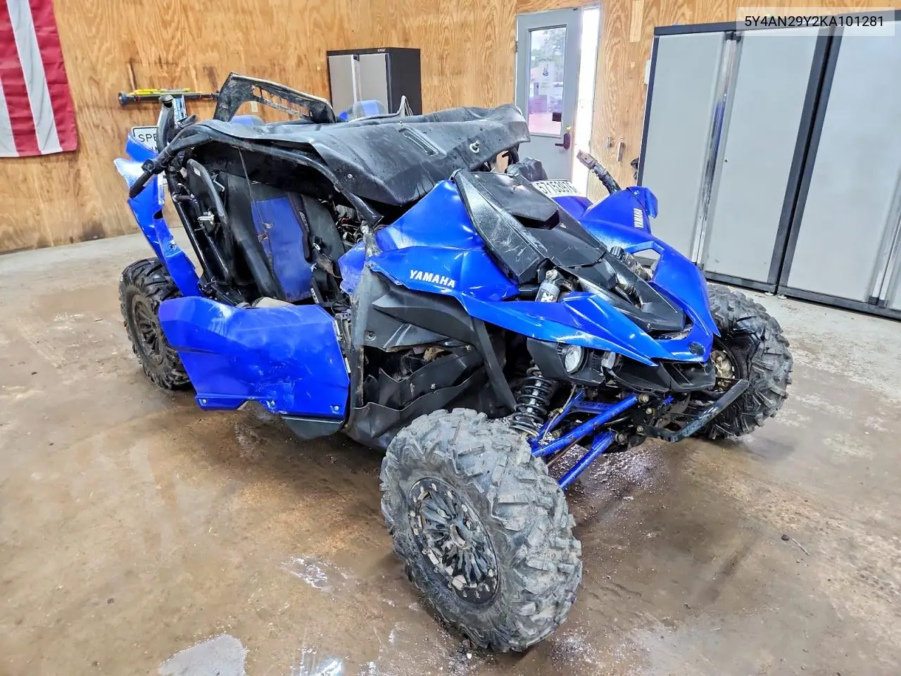2019 Yamaha Yxz1000 VIN: 5Y4AN29Y2KA101281 Lot: 57153976