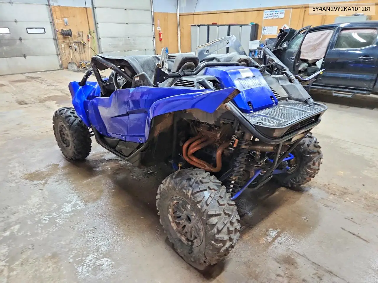 2019 Yamaha Yxz1000 VIN: 5Y4AN29Y2KA101281 Lot: 57153976