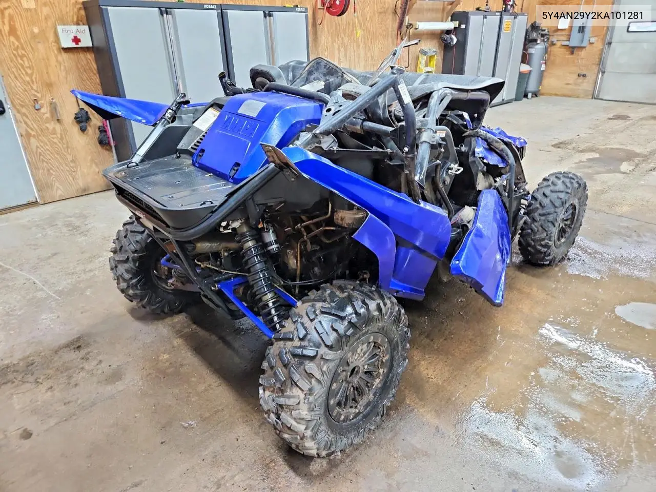 2019 Yamaha Yxz1000 VIN: 5Y4AN29Y2KA101281 Lot: 57153976