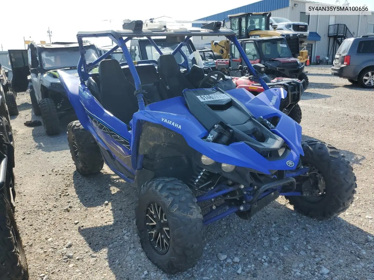 2021 Yamaha Yxz1000 VIN: 5Y4AN35Y5MA100656 Lot: 92372755