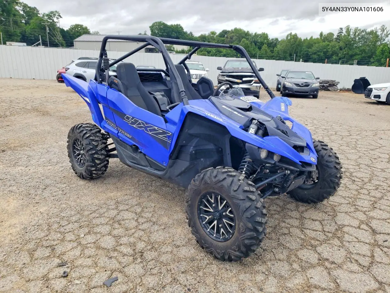 2022 Yamaha Yxz1000R Utility Vehicle VIN: 5Y4AN33Y0NA101606 Lot: 55023066