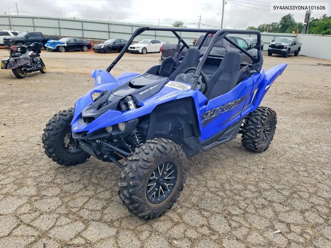 2022 Yamaha Yxz1000R Utility Vehicle VIN: 5Y4AN33Y0NA101606 Lot: 55023066