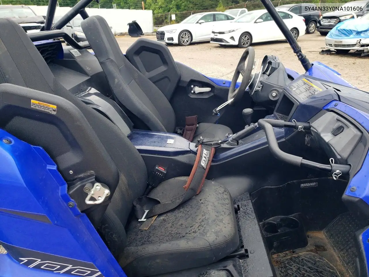 2022 Yamaha Yxz1000R Utility Vehicle VIN: 5Y4AN33Y0NA101606 Lot: 55023066