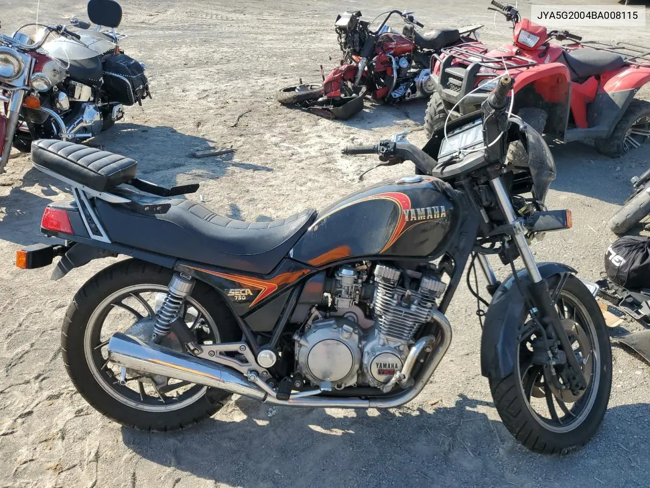 1981 Yamaha Xj750 VIN: JYA5G2004BA008115 Lot: 45024645