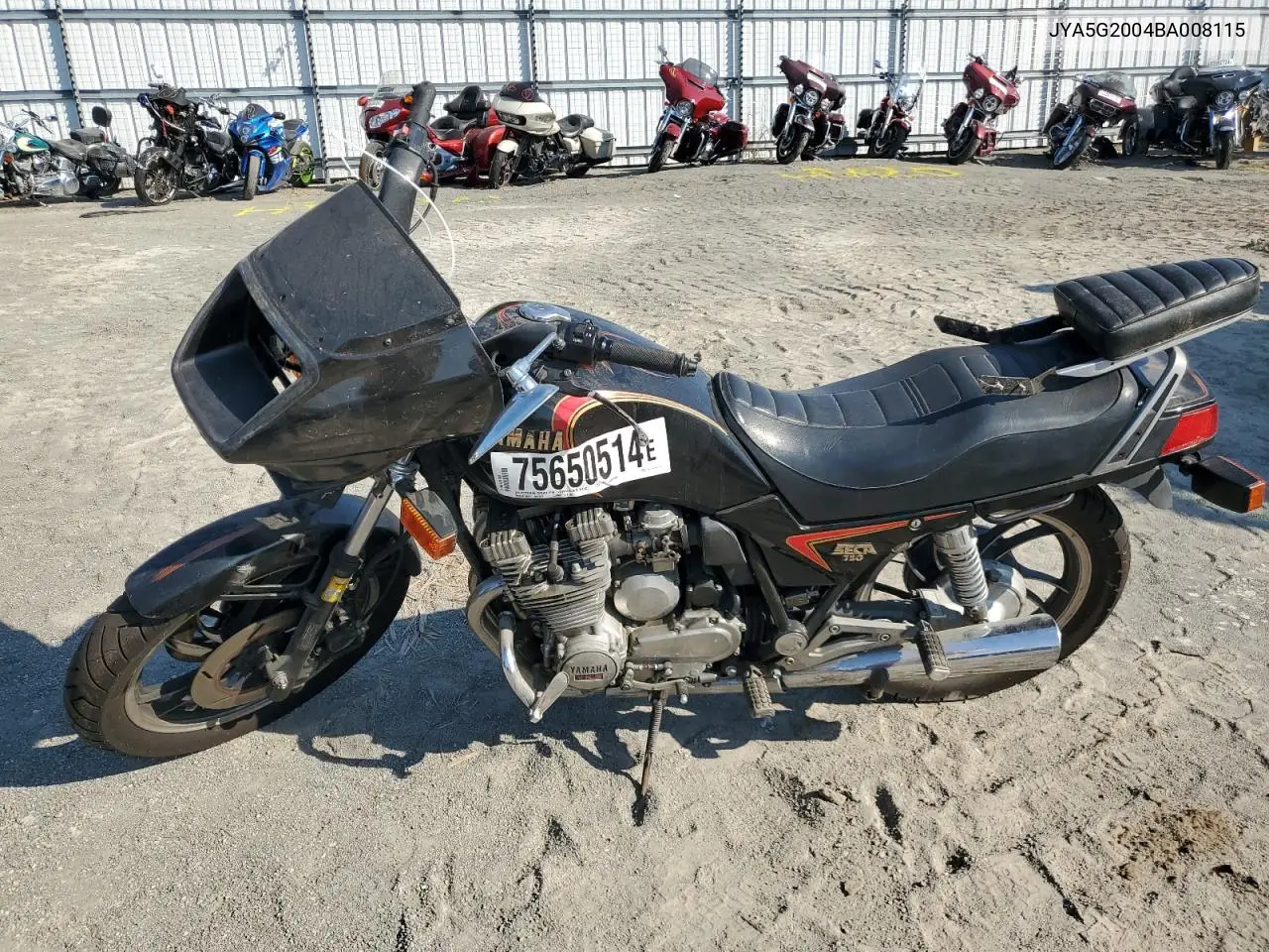 1981 Yamaha Xj750 VIN: JYA5G2004BA008115 Lot: 45024645