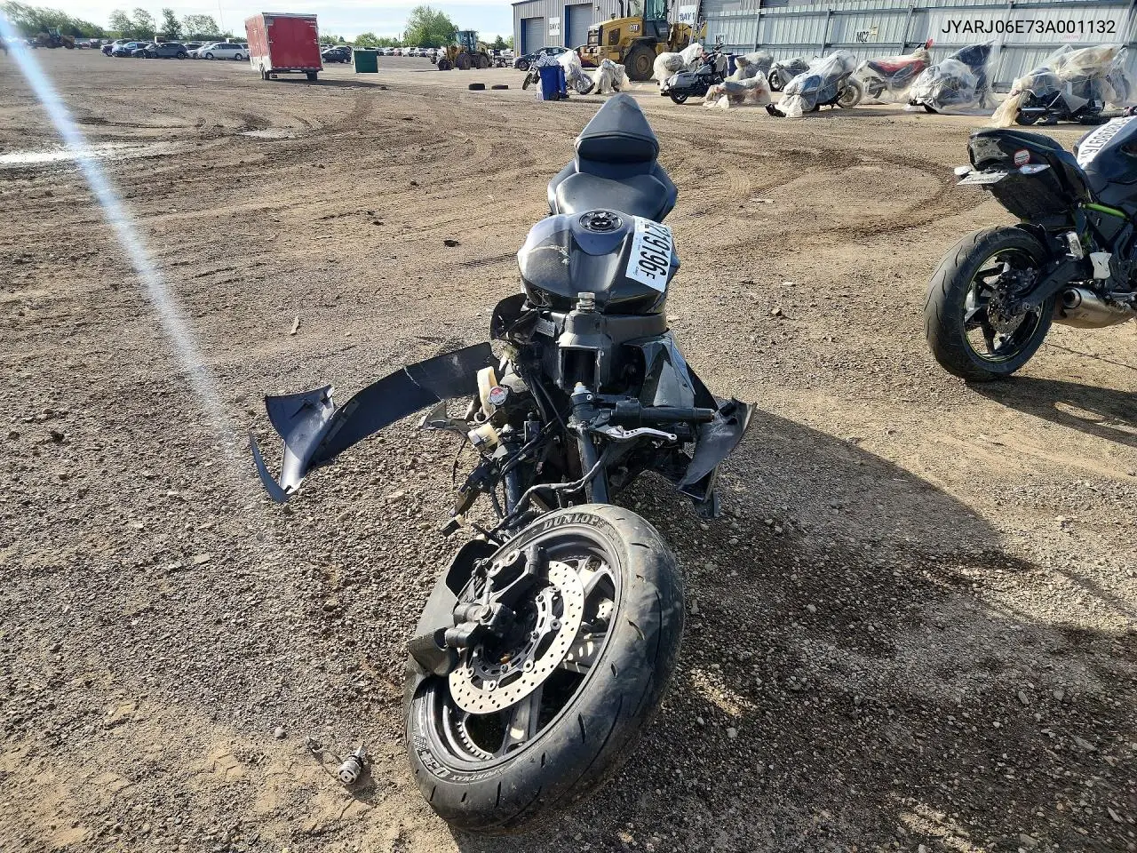 2003 Yamaha Yzfr6 L VIN: JYARJ06E73A001132 Lot: 54219196
