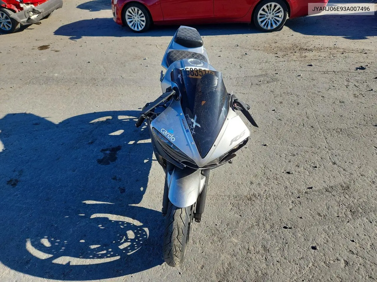 2003 Yamaha Yzfr6 L VIN: JYARJ06E93A007496 Lot: 56835146