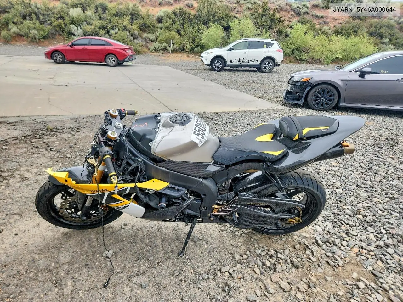 2006 Yamaha Yzfr1 C VIN: JYARN15Y46A000644 Lot: 55066936
