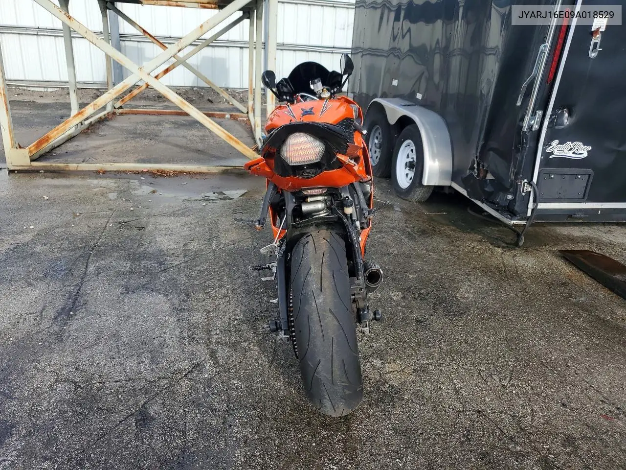 2009 Yama Yzfr6 VIN: JYARJ16E09A018529 Lot: 53928006