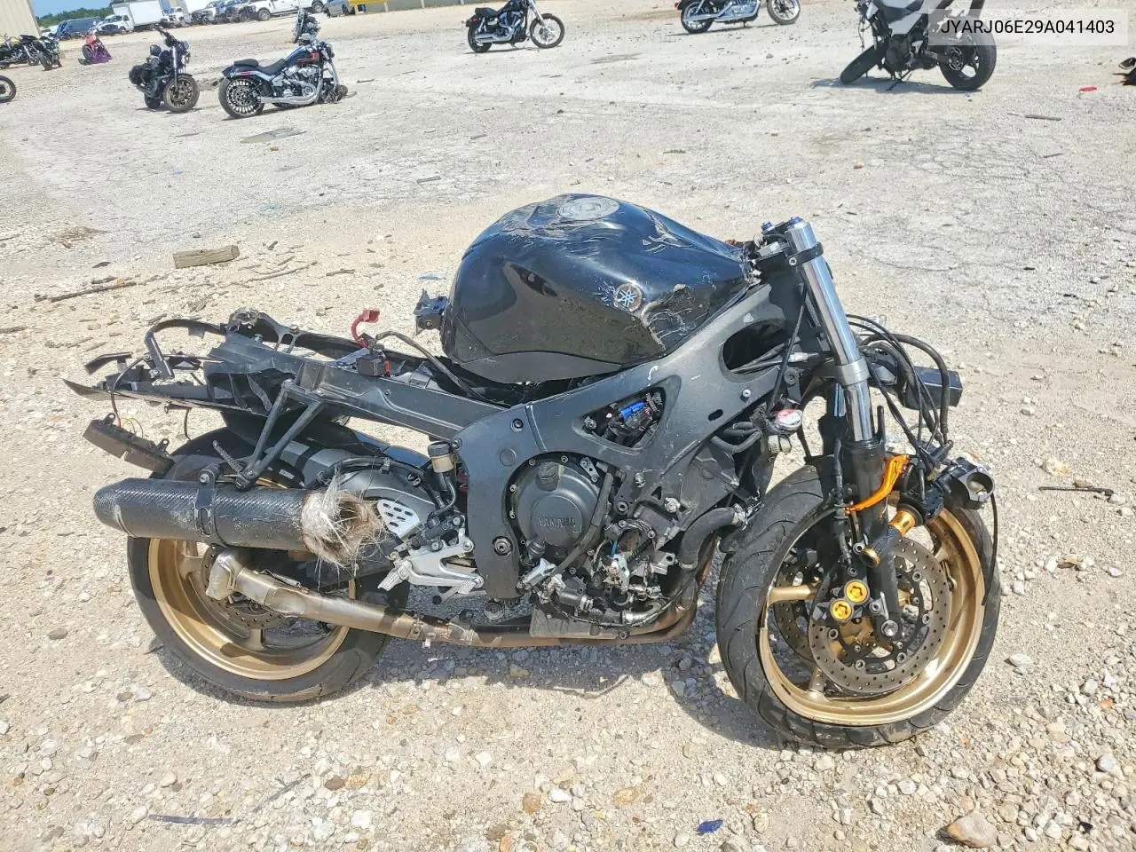2009 Yamaha Yzfr6 S VIN: JYARJ06E29A041403 Lot: 55322456
