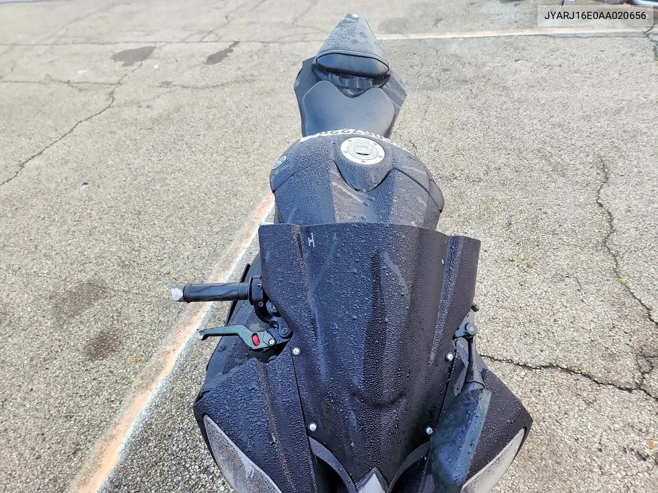 2010 Yamaha Yzfr6 VIN: JYARJ16E0AA020656 Lot: 55057226