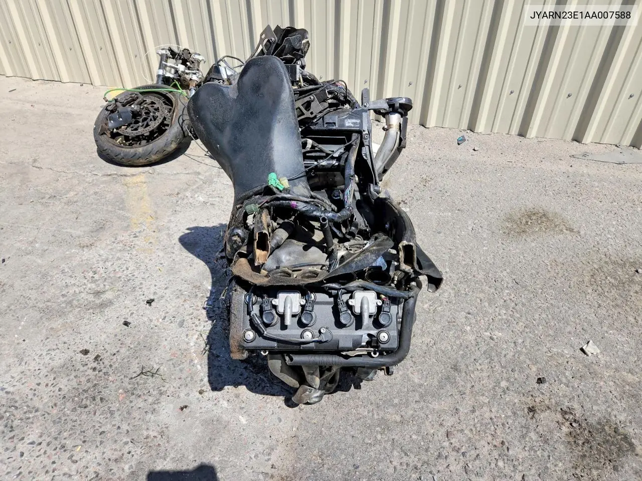 2010 Yamaha Yzfr1 VIN: JYARN23E1AA007588 Lot: 58251736