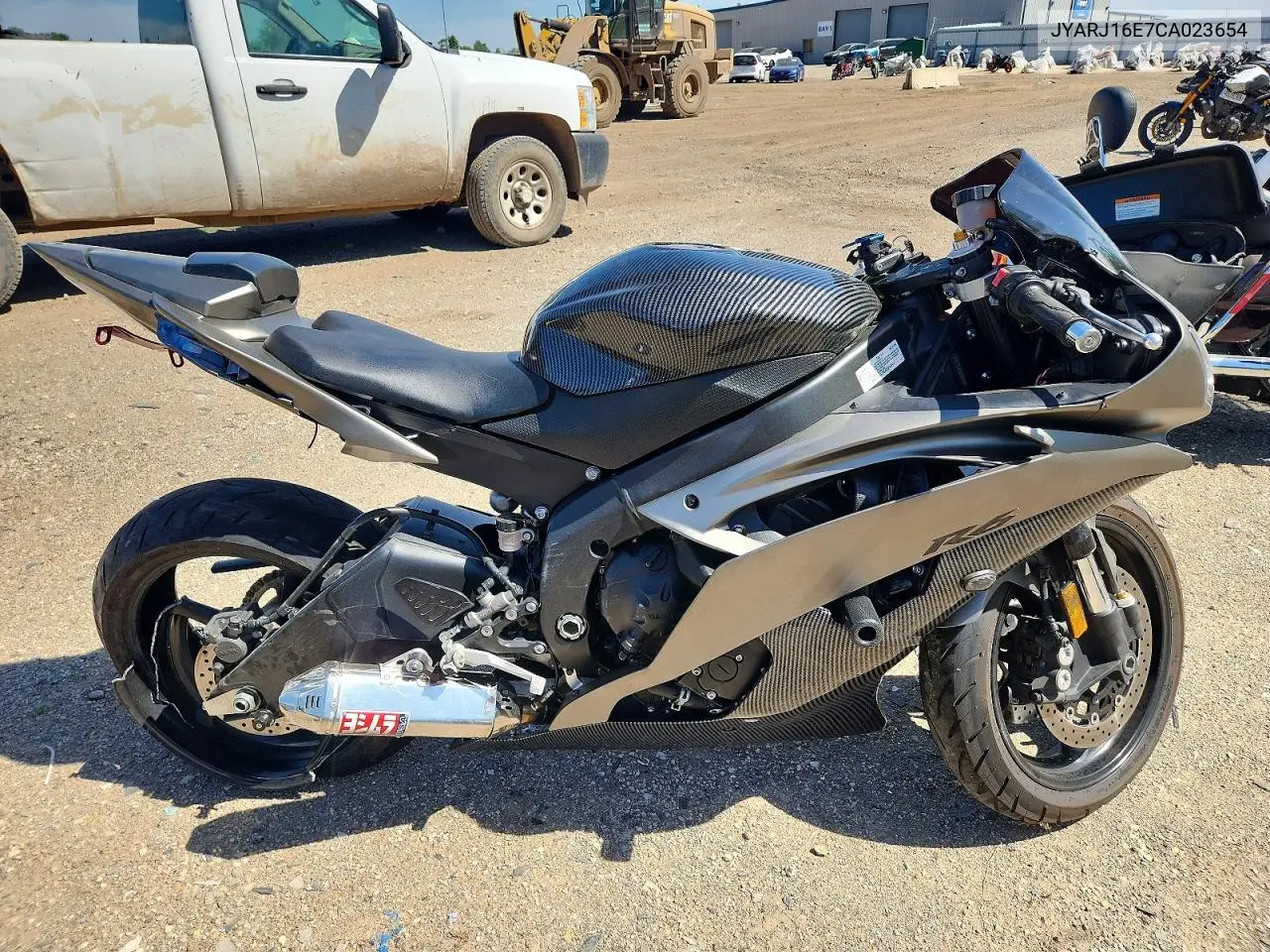 2012 Yamaha Yzfr6 VIN: JYARJ16E7CA023654 Lot: 56044266