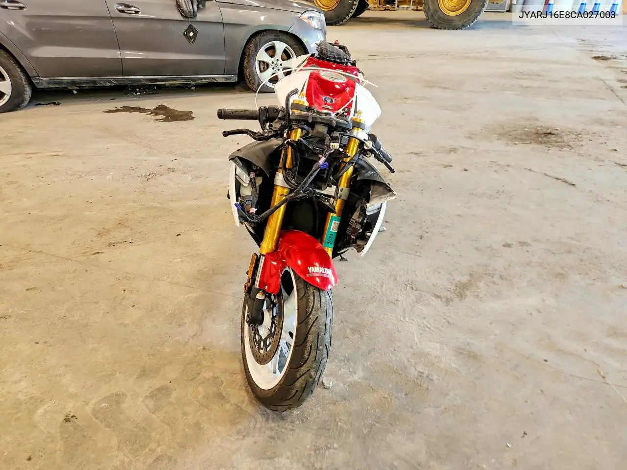 2012 Yamaha Yzfr6 VIN: JYARJ16E8CA027003 Lot: 58394476