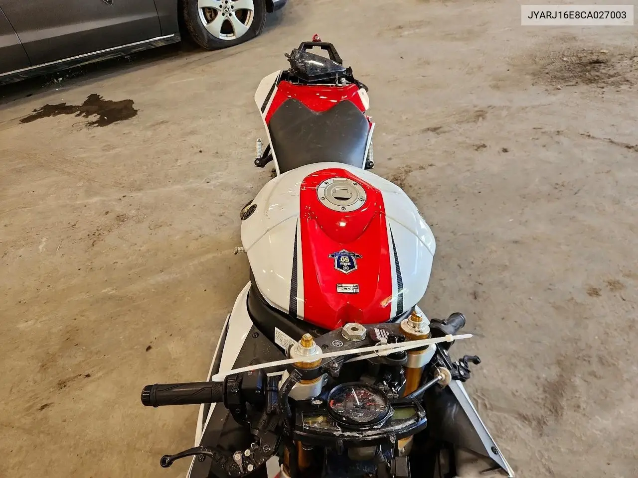 2012 Yamaha Yzfr6 VIN: JYARJ16E8CA027003 Lot: 58394476
