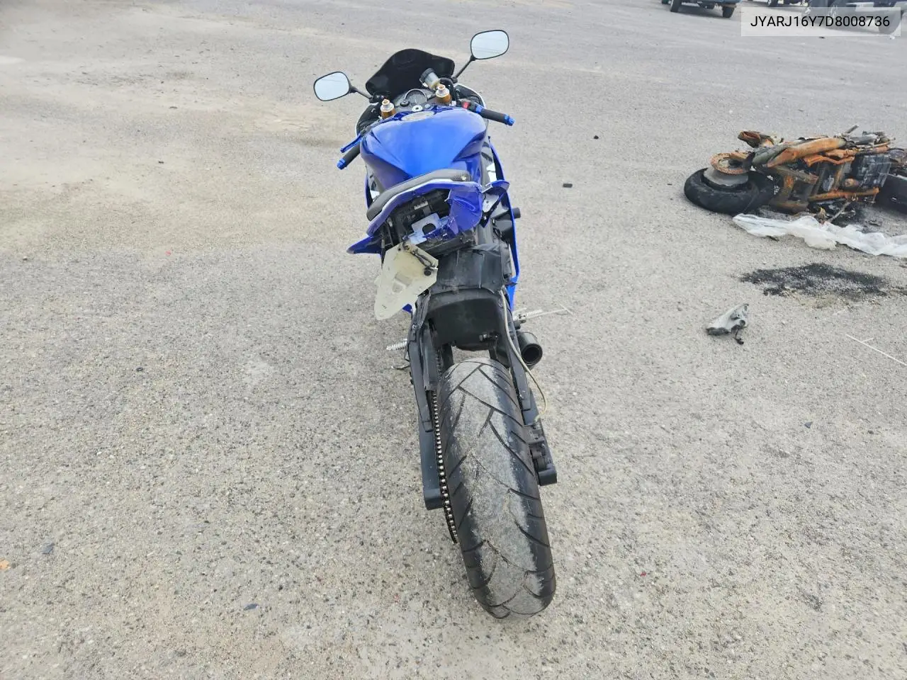 2013 Yamaha Yzf-R6 C VIN: JYARJ16Y7DA006736 Lot: 50795416