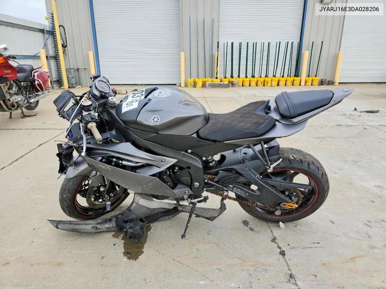2013 Yamaha Yzfr6 VIN: JYARJ16E3DA028206 Lot: 53031186