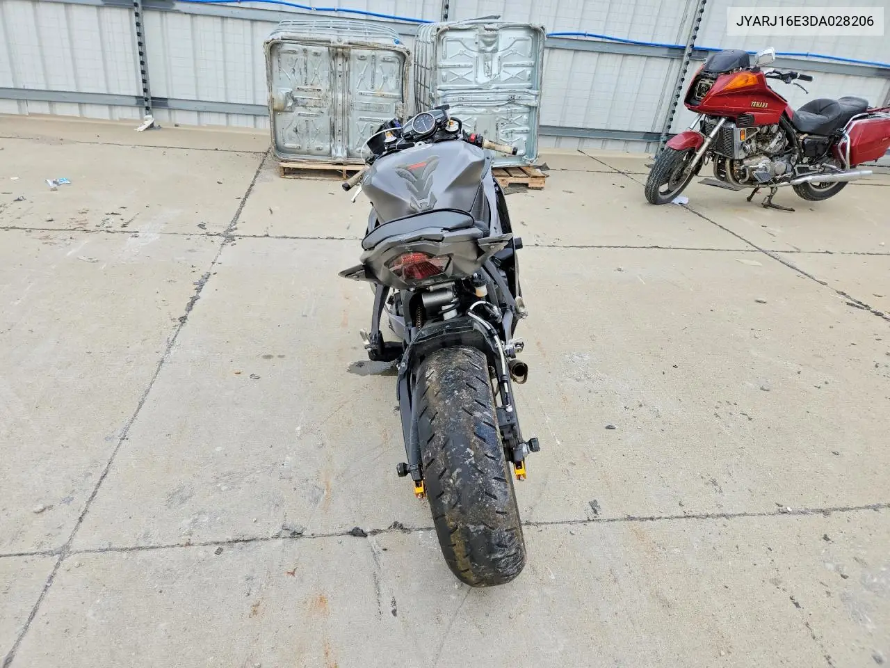 2013 Yamaha Yzfr6 VIN: JYARJ16E3DA028206 Lot: 53031186