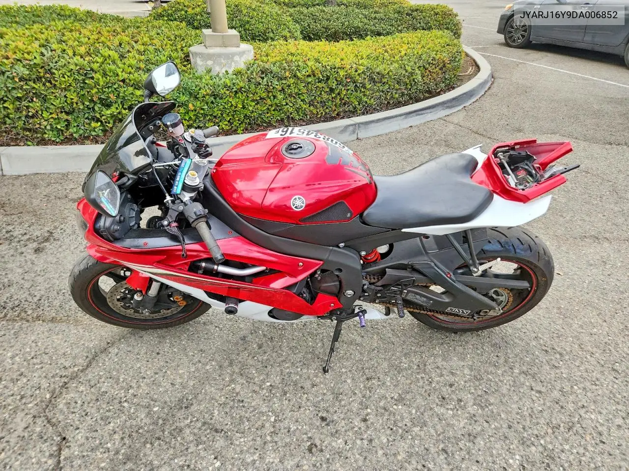 2013 Yamaha Yzfr6 C VIN: JYARJ16Y9DA006852 Lot: 60834516