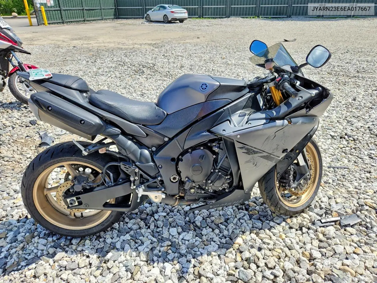 2014 Yamaha Yzfr1 VIN: JYARN23E6EA017667 Lot: 58209856