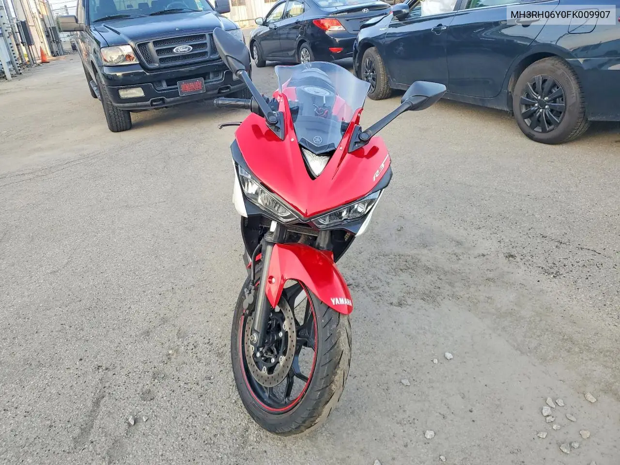2015 Yamaha Yzfr3 VIN: MH3RH06Y0FK009907 Lot: 59274576